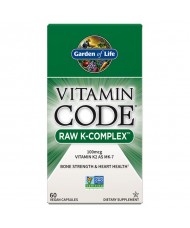 Vitamín K - Komplex - RAW Vitamin Code - 60 kapslí